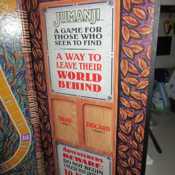 1995 Vintage Jumanji Board Game by Milton Bradley - Picture 3 of 7